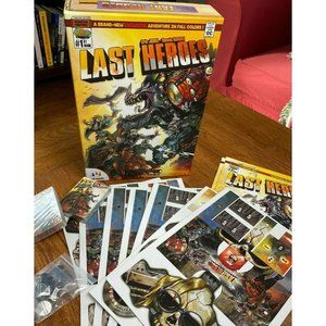 Last Heroes Board Game 3-8 Players Ages 14+ Open Box, Factory Sealed Components